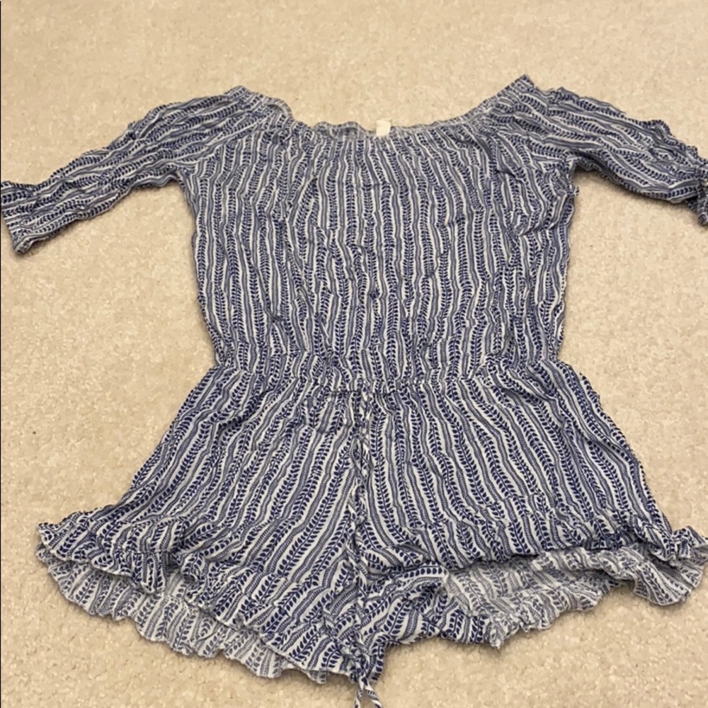 Blue Romper
